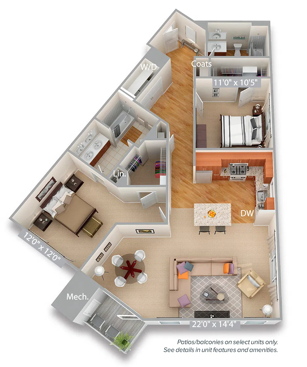 Floor plan B9
