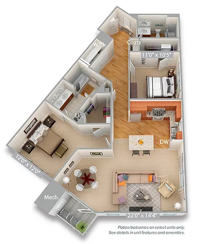 Floor plan B9