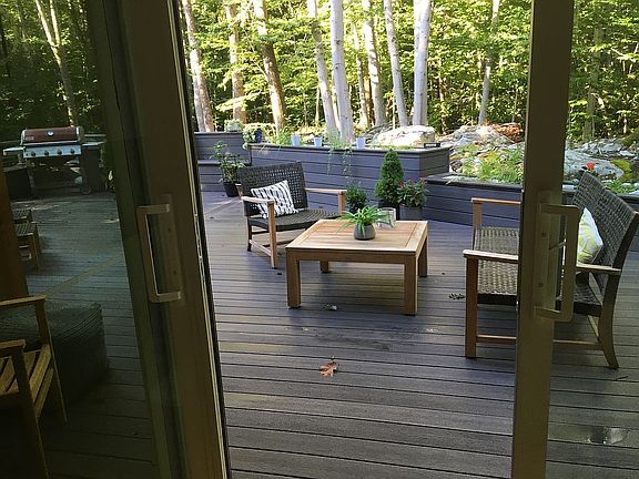 Contemporary deck