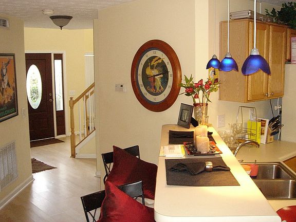 Fully upgraded lighting, flooring, custom paint, doors