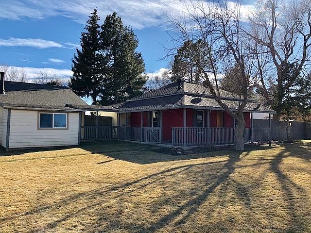 House with detached garage. Huge porch.