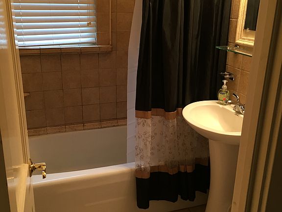 Tile bathroom