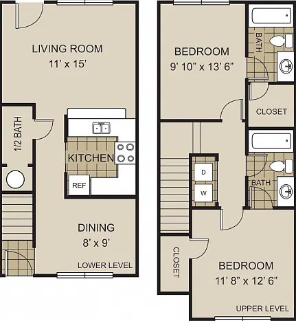 2/2.5 Floor Plan 2/2.5 Floor Plan