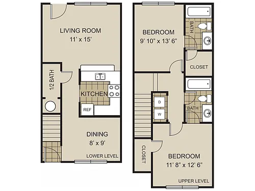 Floor plan Carnegie