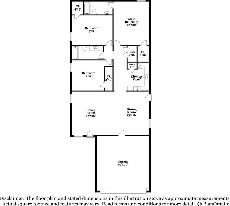 3 bed, 2.0 bath, 1440 sqft, $1,725 — Photo 2