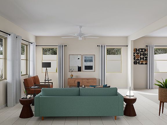 Sabino Plan 4506 Great Room Rendering