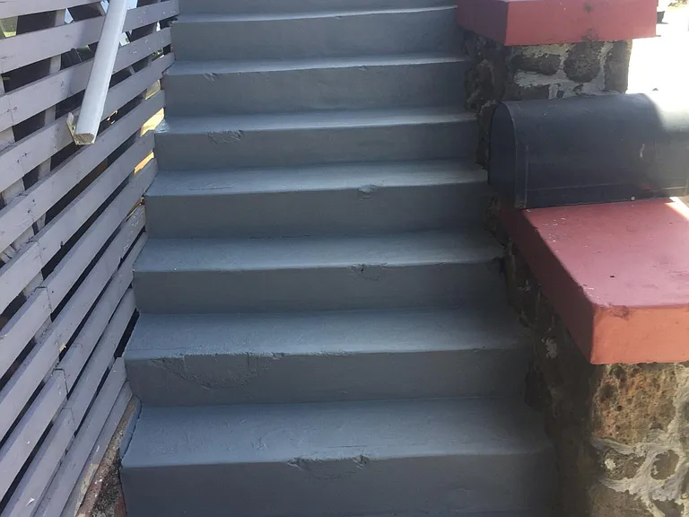 Stairs to entrance
