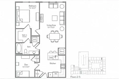 Floor plan A5A