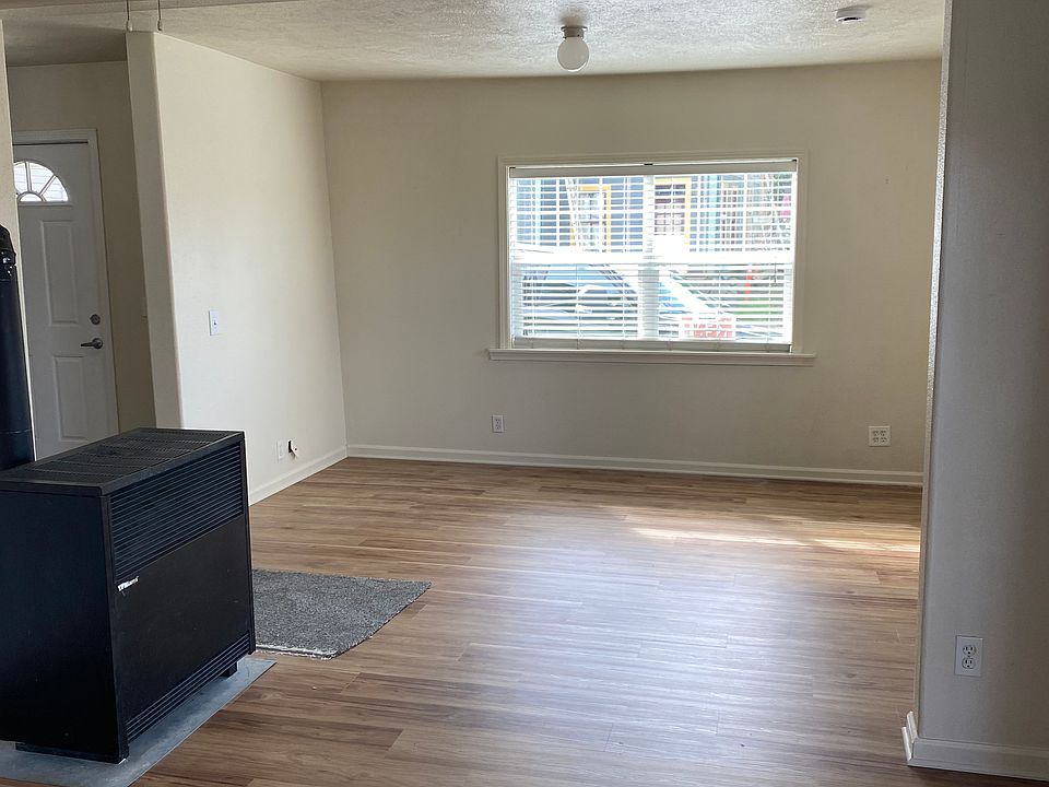 Living room looking out towards street