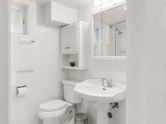 Bathtub/shower not shown.