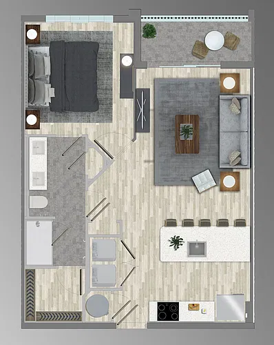 Floor plan A2-E