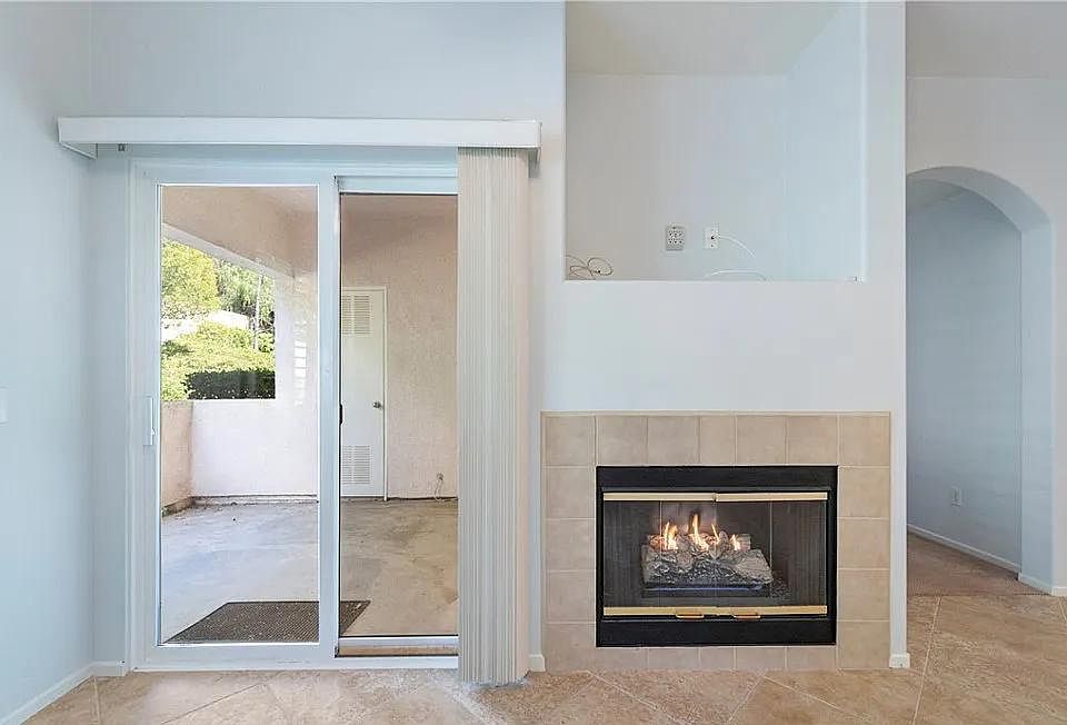 gas fireplace