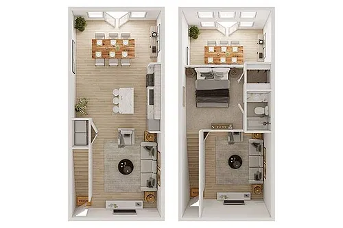 Floor plan A1K