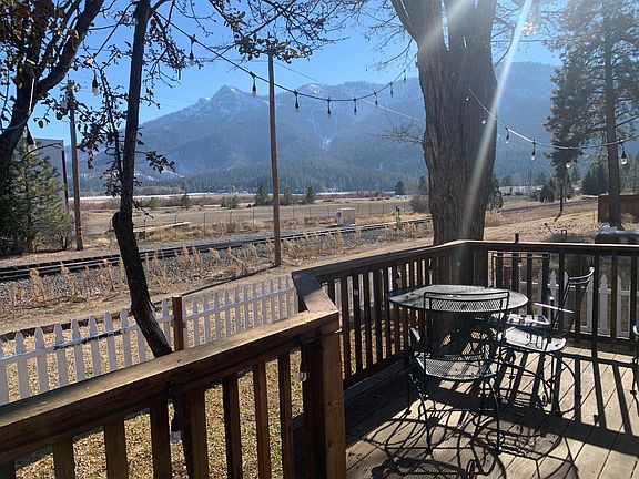 Views of mount hough and the rail track