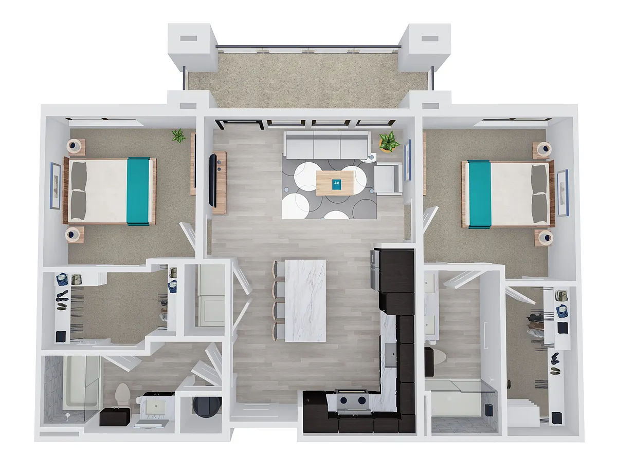 Floor plan B1
