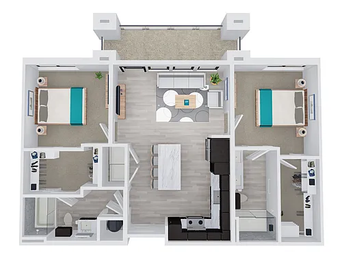 Floor plan B1