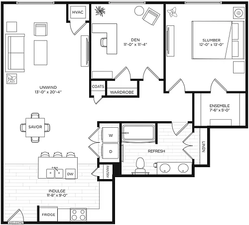 Floor plan A3