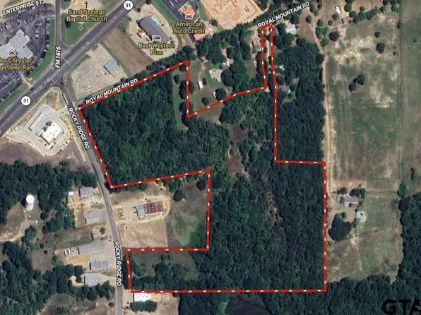 Rocky Ridge Rd, Athens, TX 75751