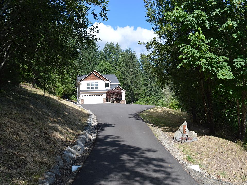 Private and paved driveway.