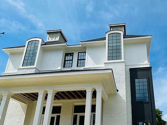 Under Construction: The facade faces uptown and has great views.