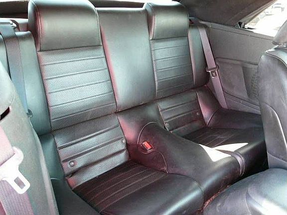 Back Seat Interior