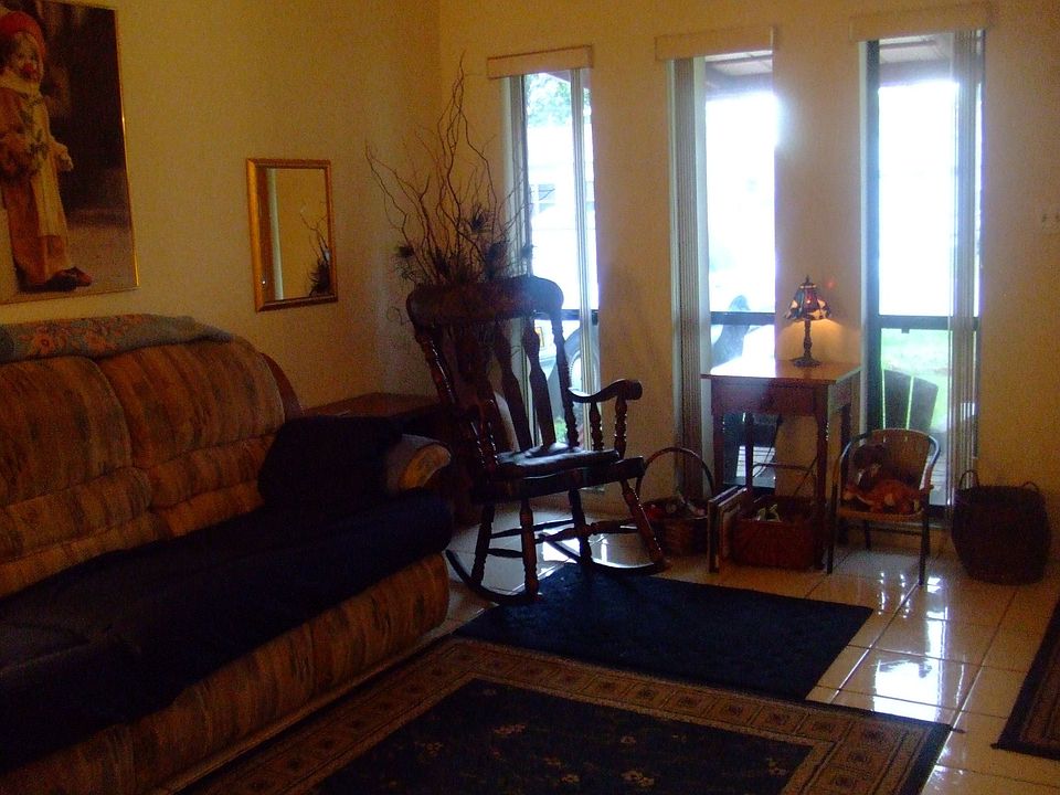 Living Room, with 3 panel windows