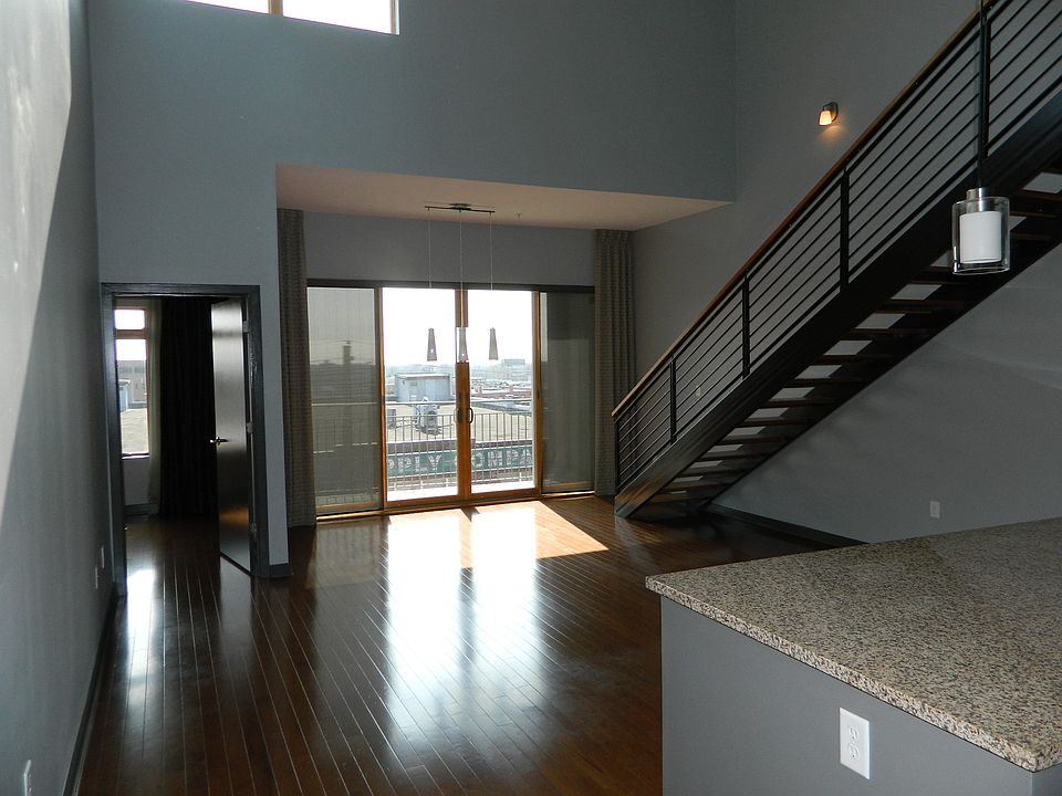 Luxury light filled two-story loft with great city views
