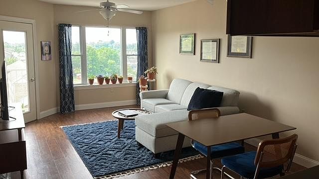 Top floor unit