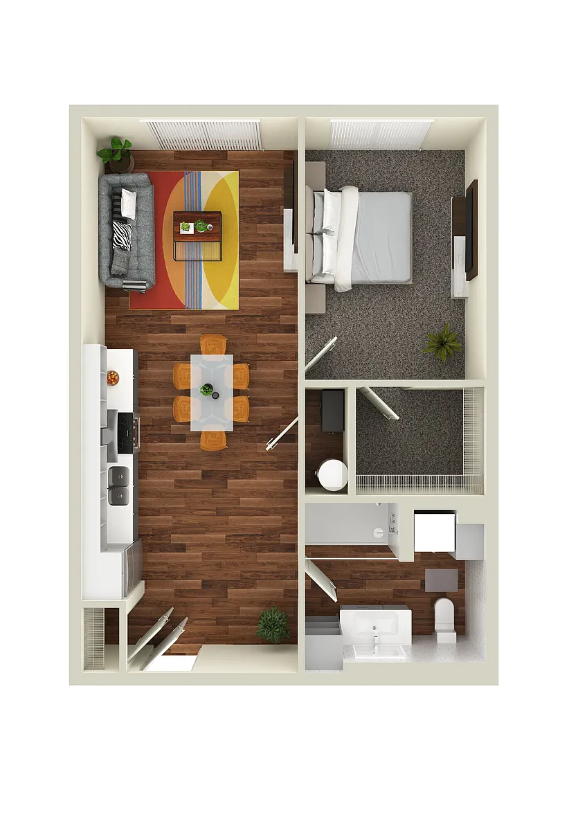 Floor plan A6