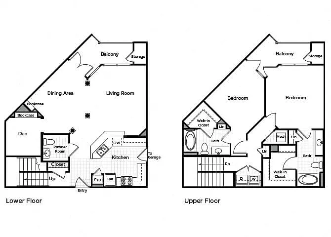 Floor plan B2THD