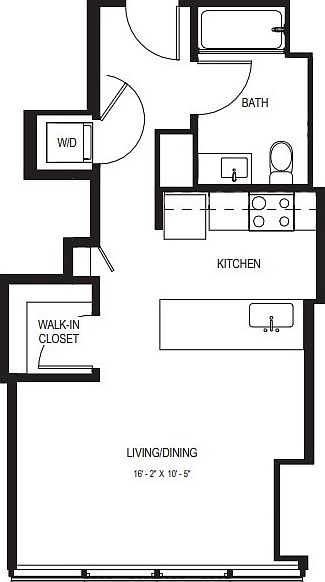 1st image of 343 W Wolf Point Plz Unit 2807