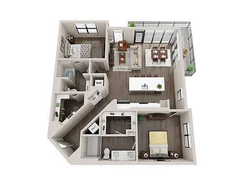Floor plan B3