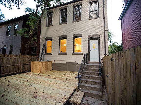 Rear view of home