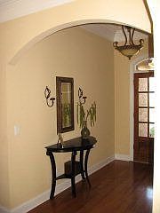 Arched door ways