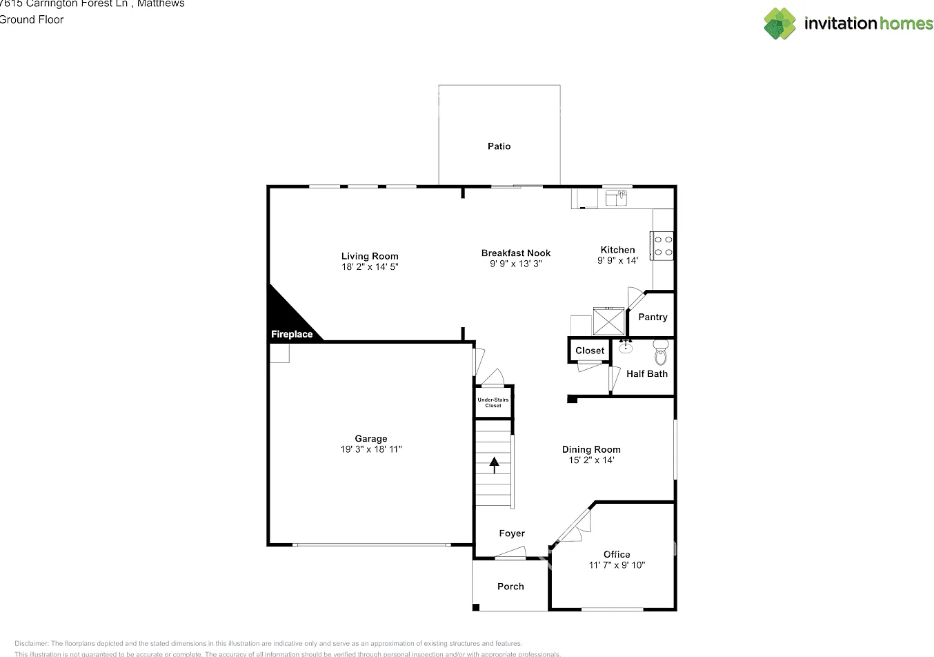 7615 Carrington Forest Ln Matthews, NC 28105 — Photo 2