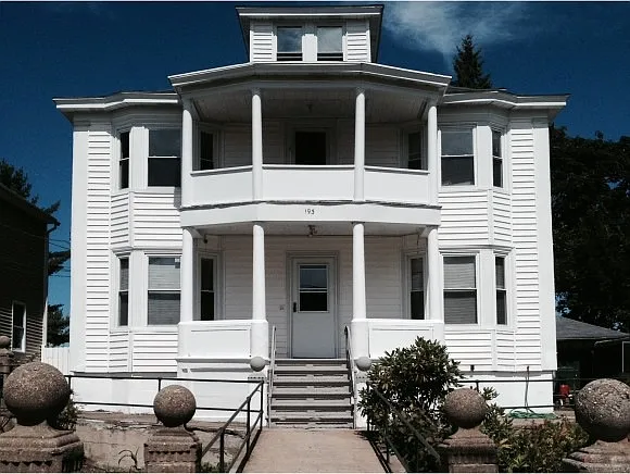Front view from street