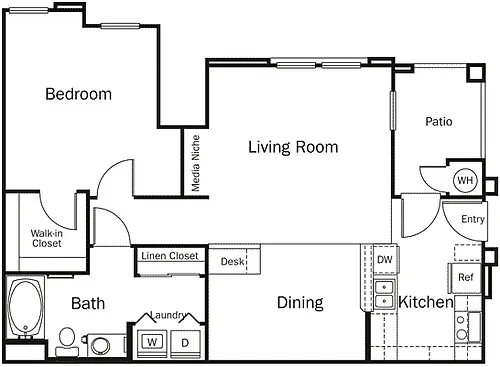 Floor plan Mellini