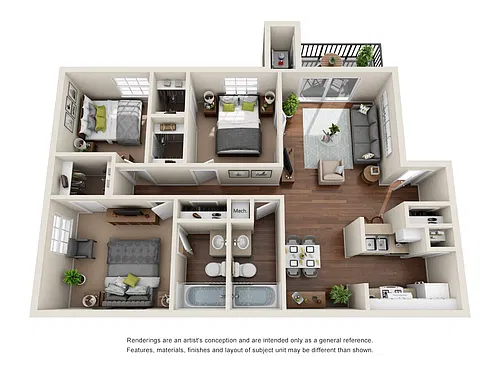Floor plan C1