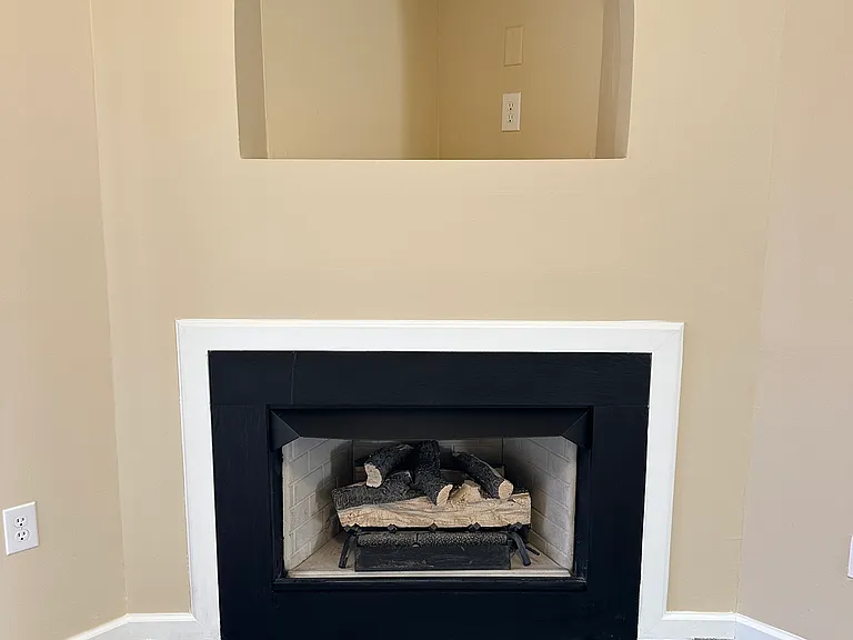 fireplace is decorative only and non-operational for insurance purposes