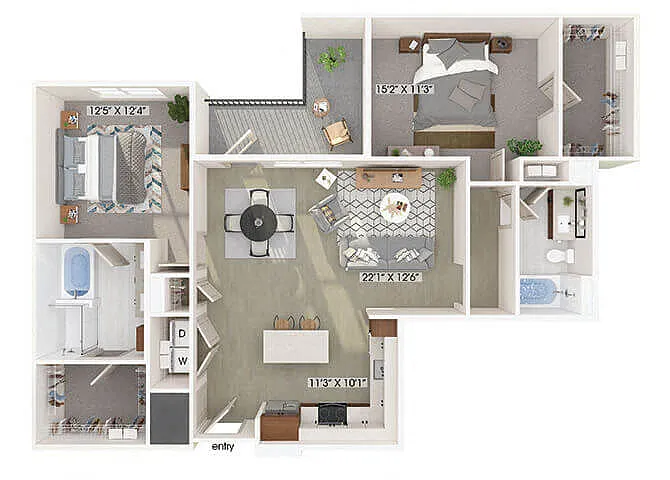 Floor plan B4