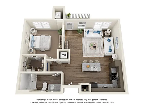 Floor plan The East