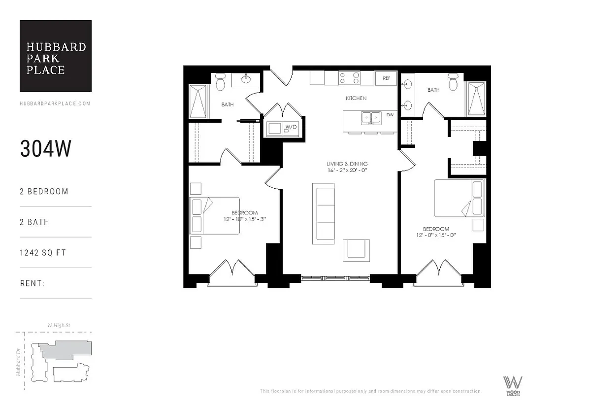 Floor plan 304W