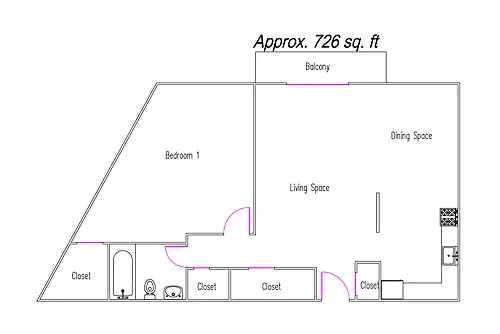 Floor plan 17-206