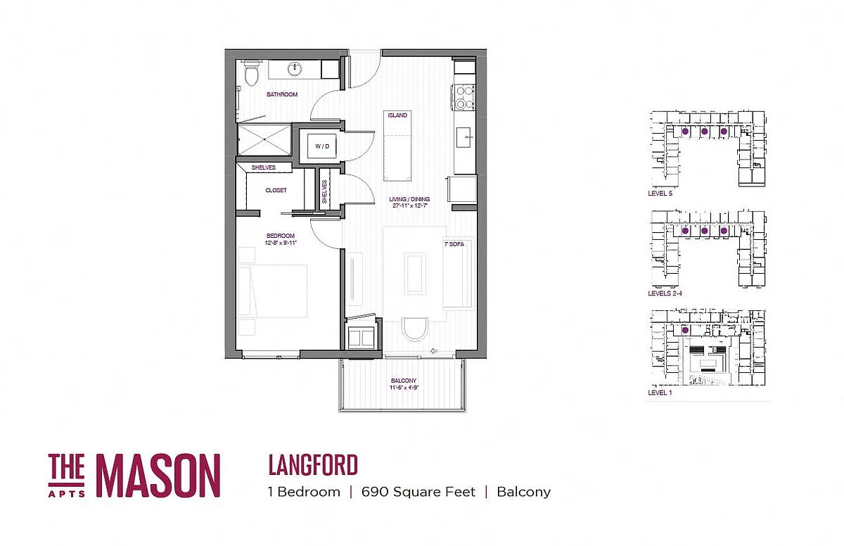 Floor plan Langford