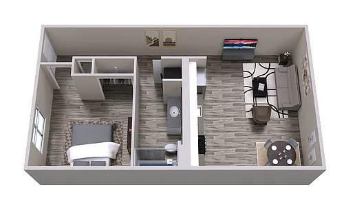 Floor plan The Topaz