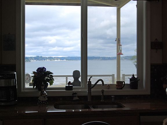 View from kitchen