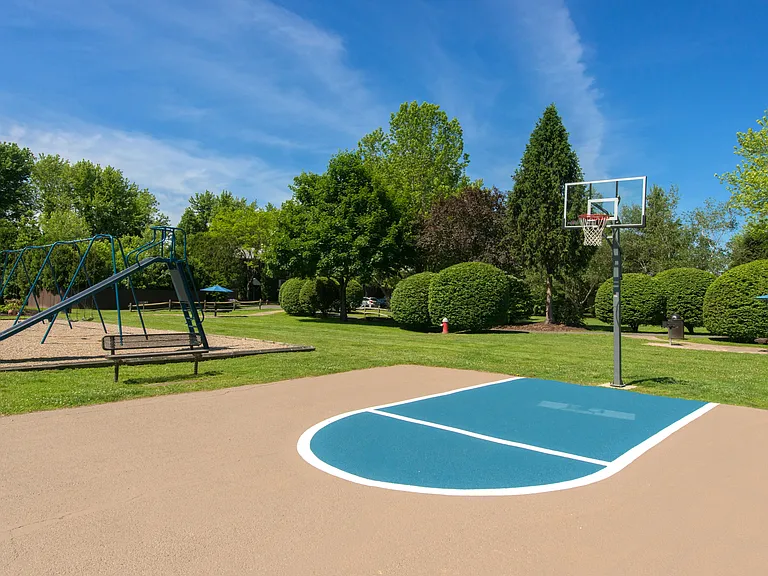 Score big on our basketball half-court, where fun and games await.