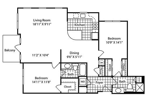 Floor plan B7