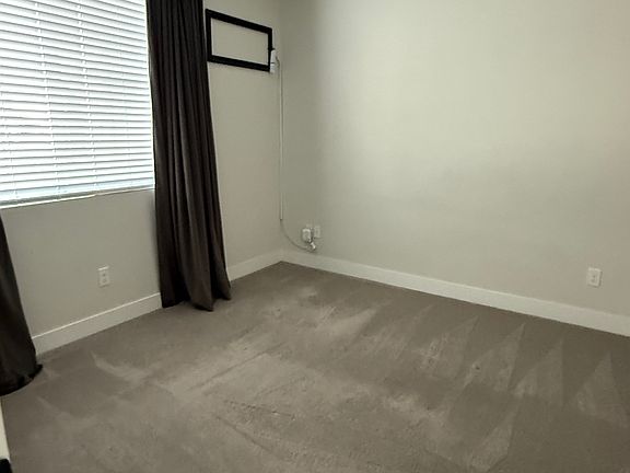 1st floor bedroom
Includes:
- Television wall mount
- Floor to ceiling blackout curtains