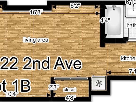 2nd image of 1322 2nd Ave APT 1B